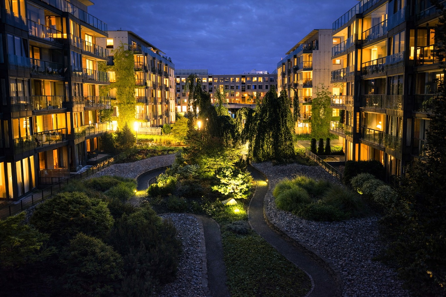 Patio przy La Belle Suite